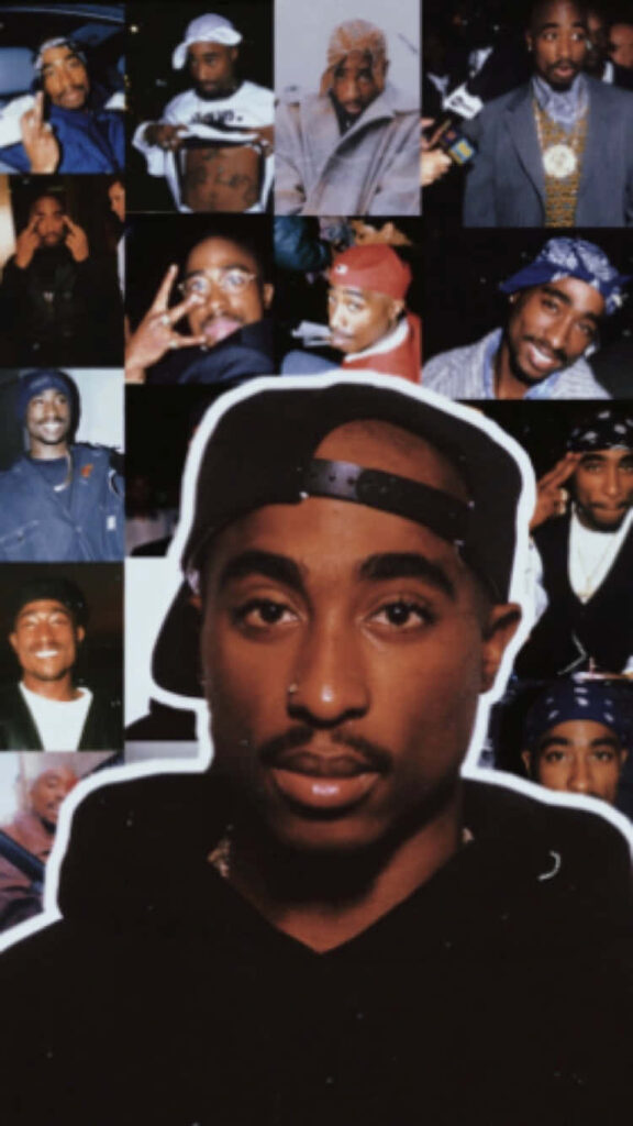 Stand Out with Unique Tupac Wallpapers for Your iPhone - A Cool Background for a Standout Look