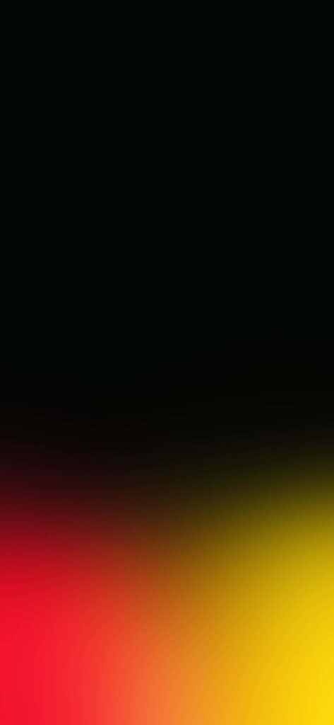 Red and Yellow Gradient in Dark Wallpaper