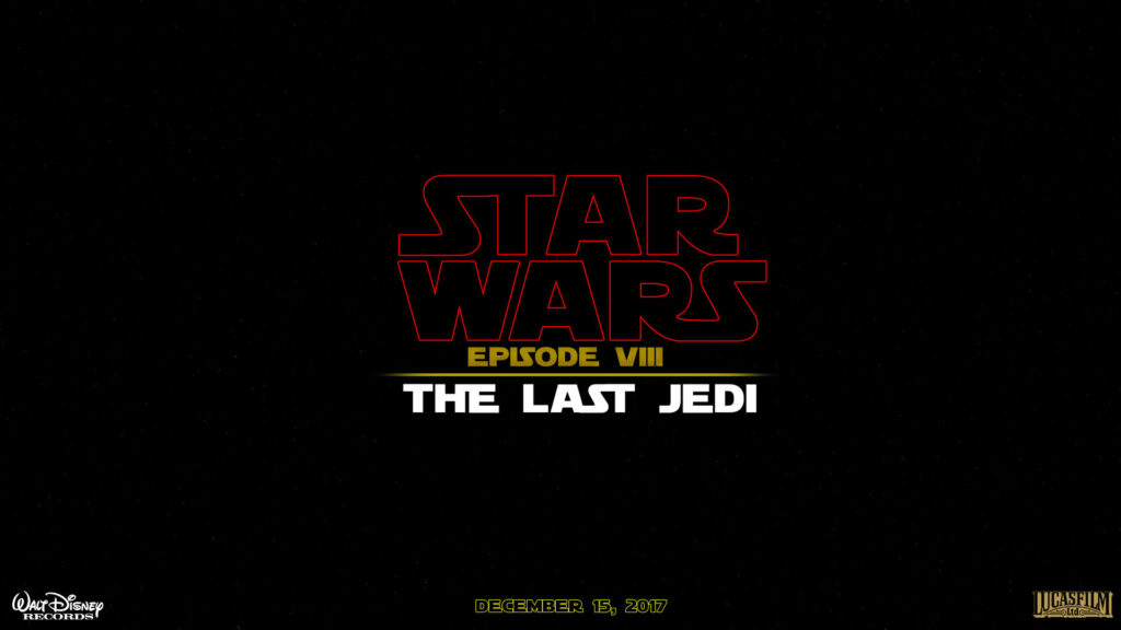 Star Wars: Episode VIII - The Last Jedi Wallpaper with Cosmic Background