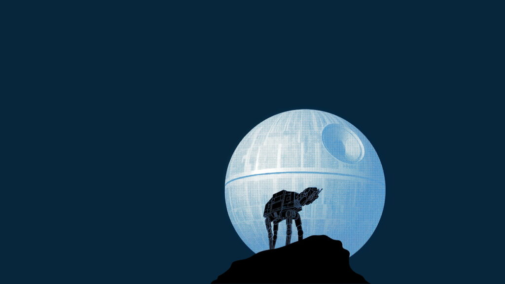 The Majestic Star Wars Howl: A Captivating 4K Digital Art Masterpiece Wallpaper