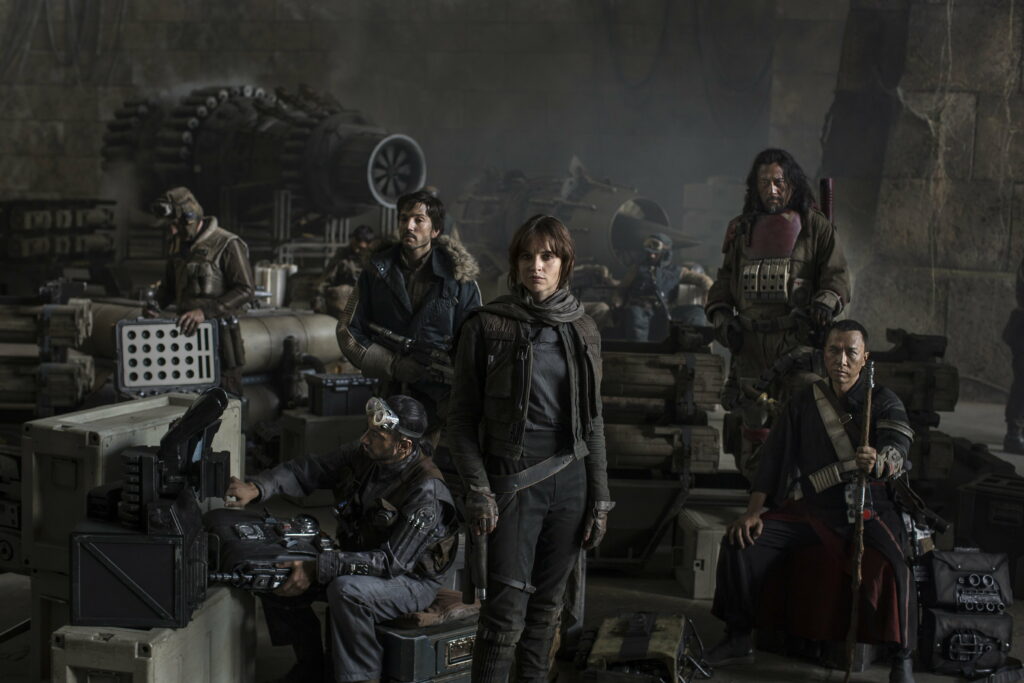 Gathering of Legends: The Epic Cast of Rogue One Star Wars Story Unite as 4K Wallpaper Bliss