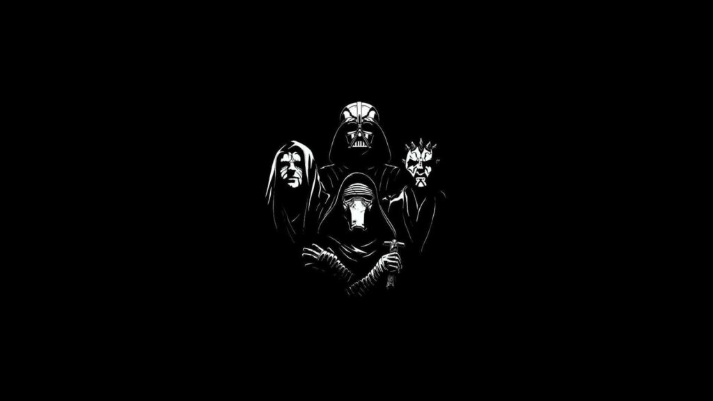 Bold Star Wars Sith Lords Wallpaper: Bohemian Rhapsody Inspired Design