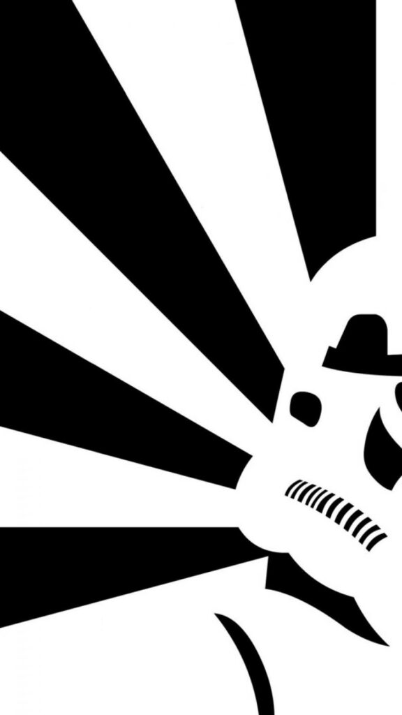 The Enigmatic Stormtrooper: A Monochromatic Tribute to the Elite Soldiers of the Galactic Empire – Your Gateway to the Star Wars Universe Wallpaper
