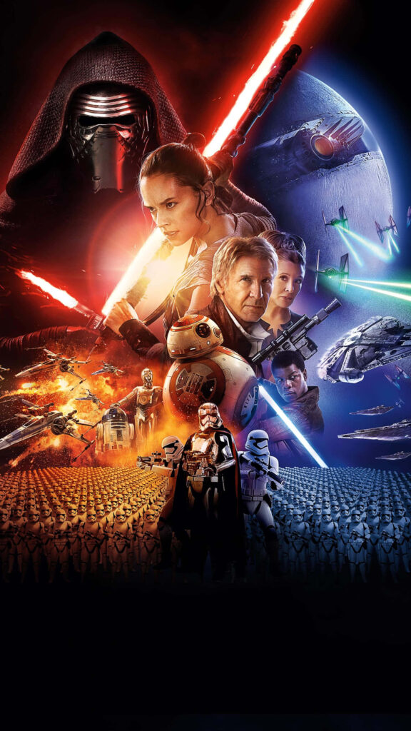 Star Wars: The Force Awakens Poster - Epic Adventure Wallpaper