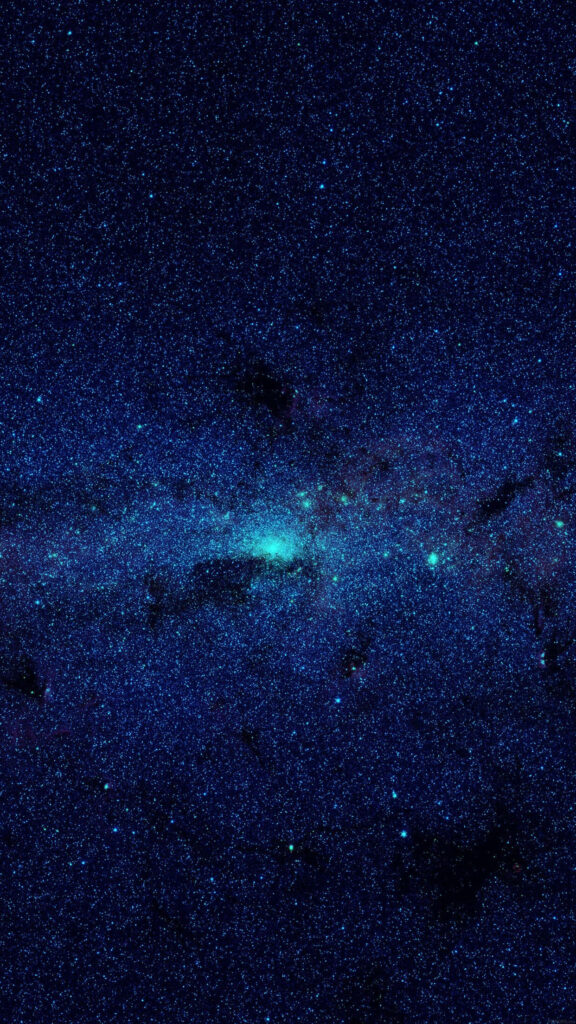 Stunning starry night wallpaper featuring a vibrant galaxy and sparkling stars.