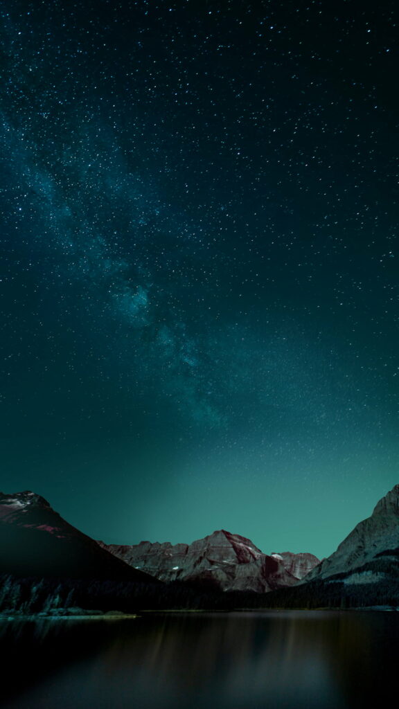 Starry Nights: Captivating Quad's Beauty in Nature - HD Background Phone Wallpaper