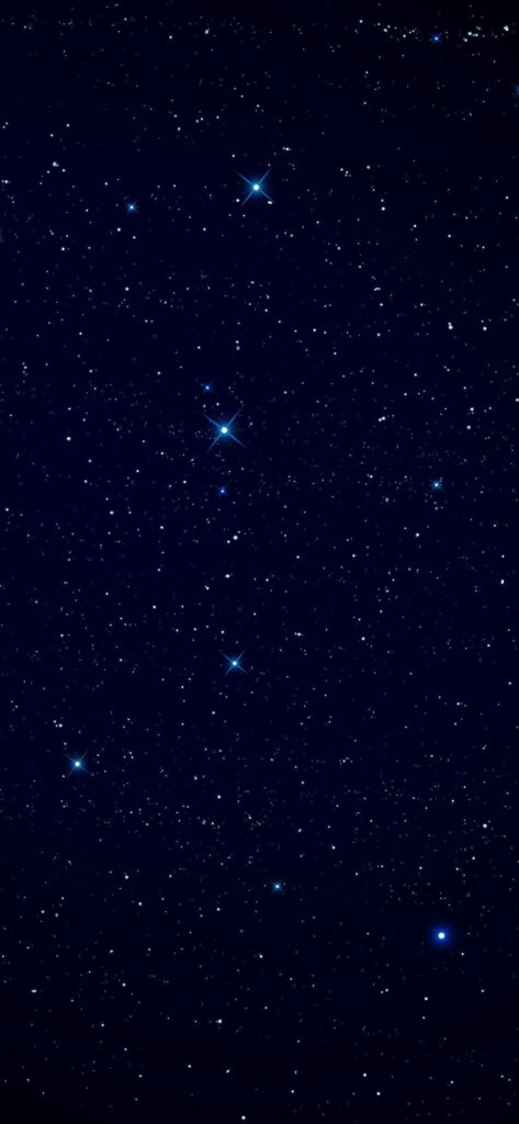 Glimpses of an Enchanting Cosmic Journey: Captivating Space Iphone Background Image with a Vast, Celestial Blue Galaxy and Countless Dazzling Stars Wallpaper
