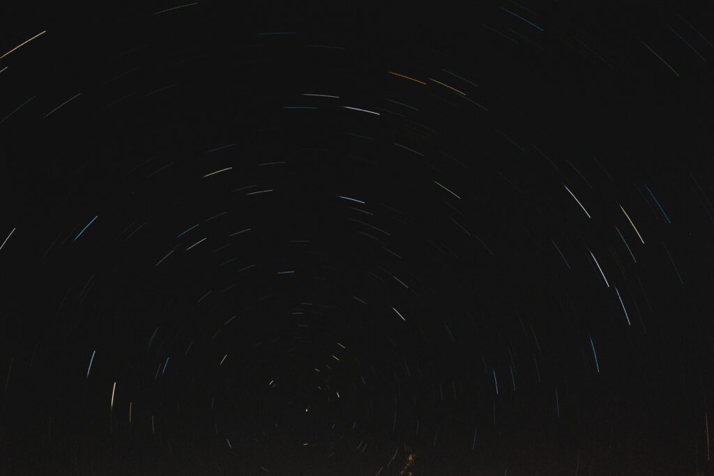 Mesmerizing Starry Sky Wallpaper - Ethereal Starlight Background