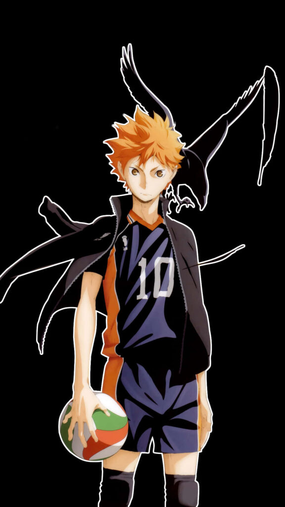 Show Off Your Love for Haikyuu with the Ultimate Anime Phone Wallpaper