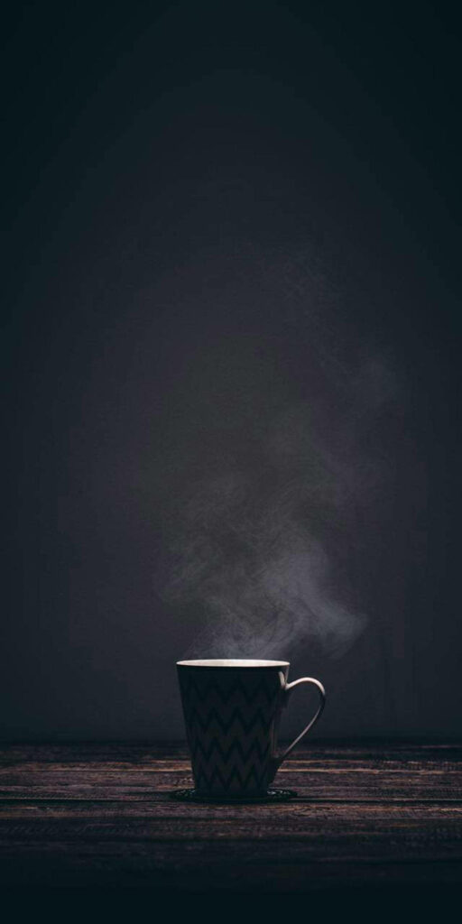 Warm Minimalist Coffee Wallpaper for Android - Rustic & Moody