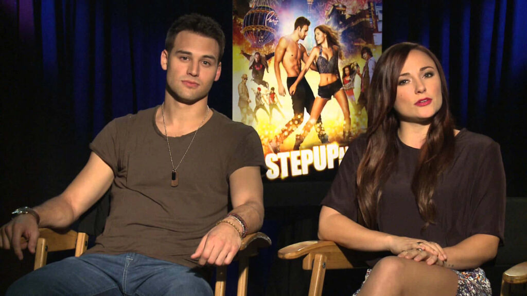 Sean Asa and Andie West in Step Up All In vibrant urban dance movie wallpaper background