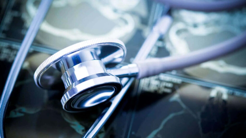 High-Definition Stethoscope Macro Image | Professional Healthcare Wallpaper