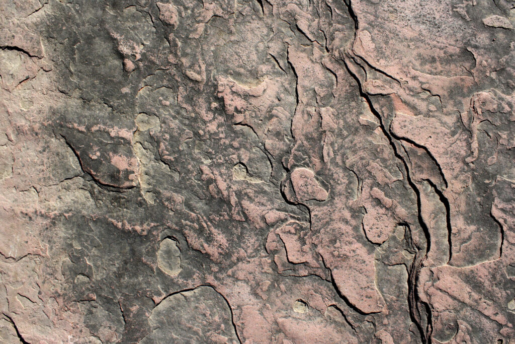 Stone-Textured Wallpaper with Natural Cracks for Design Projects
