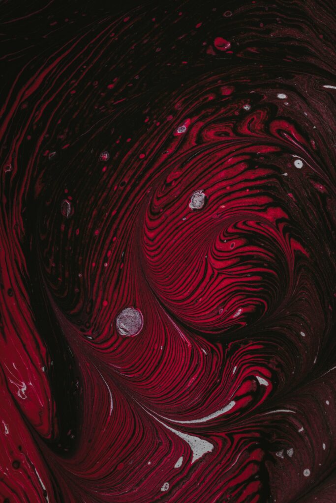 Stunning 4000x6000 Abstract Red & Black Wallpaper Background