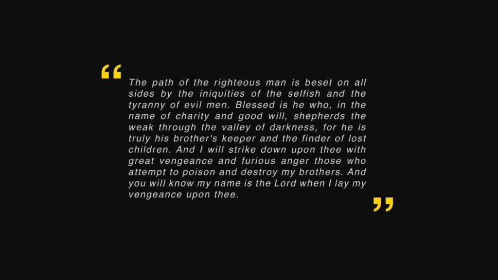 Striking Quote Wallpaper: Righteousness, Struggle & Divine Justice