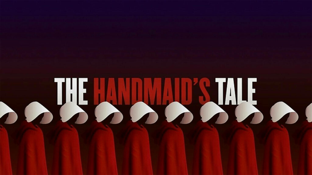 Striking Handmaid's Tale Wallpaper: Control & Resistance Design