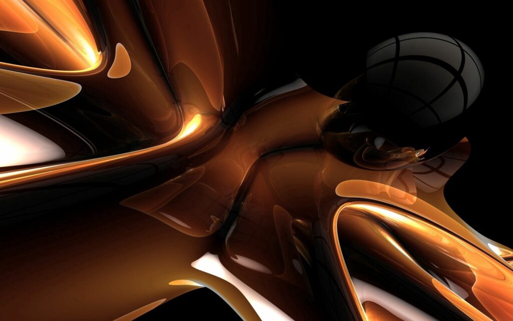 Dynamic Abstract Metallic Wallpaper - 1680x1050 Background Design