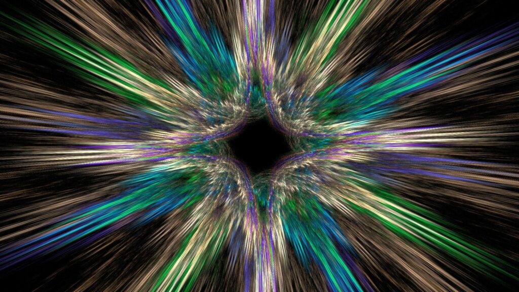 Vibrant 1920x1080 Wallpaper with Dynamic Colorful Lines