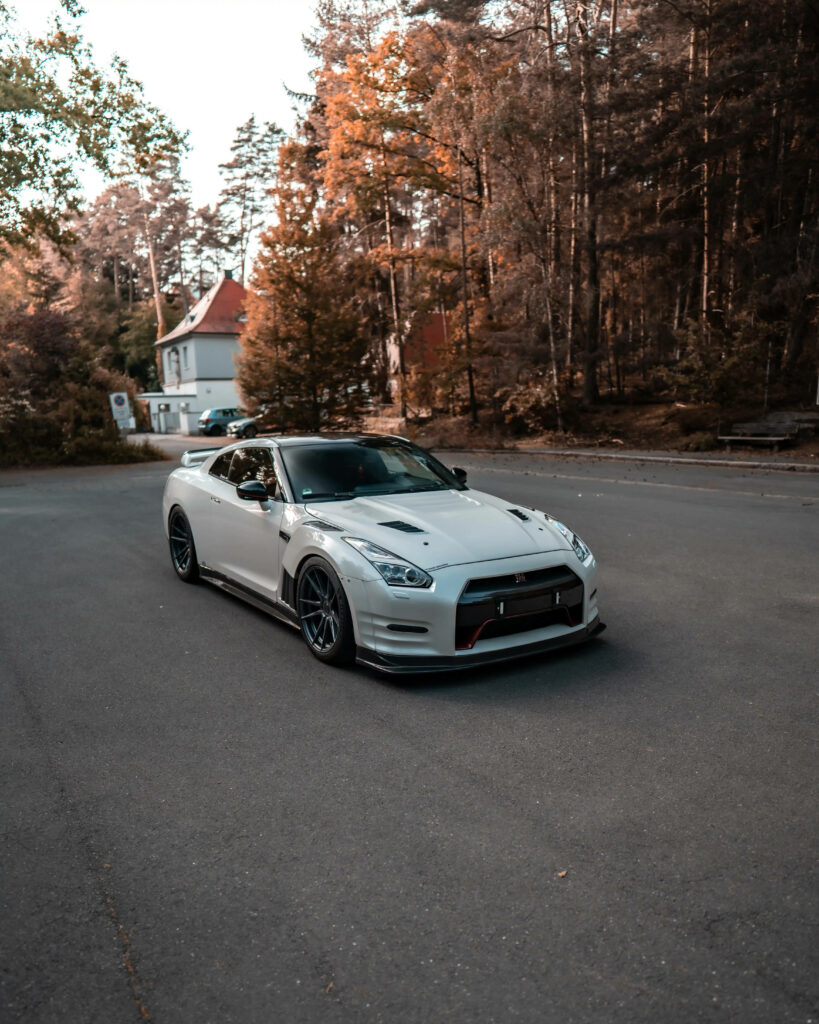 Stunning 2017 Nissan GT-R Wallpaper: Iconic Design in Nature