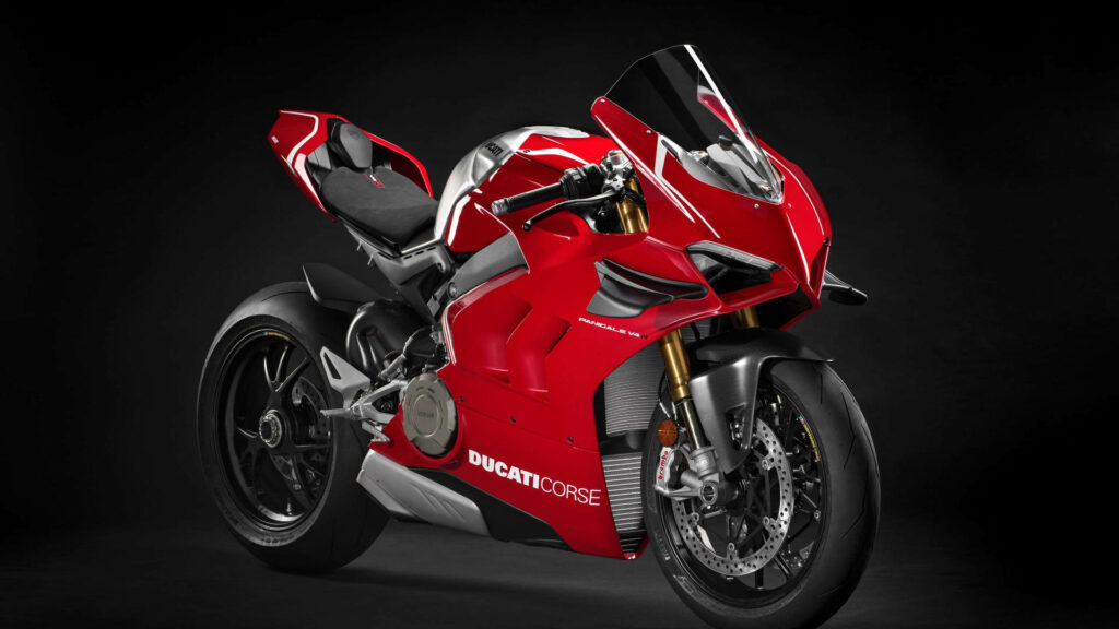 2018 Ducati Panigale V4 R Wallpaper: Sleek Design & Performance