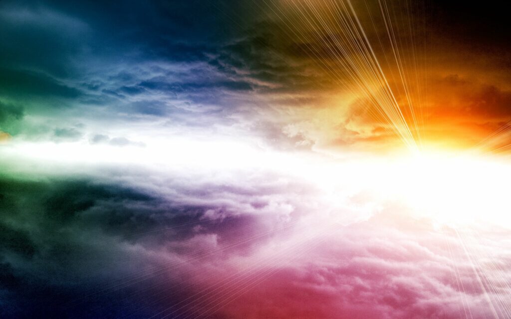 Vibrant 2560x1600 Atmospheric Sky Wallpaper - Colorful Serenity