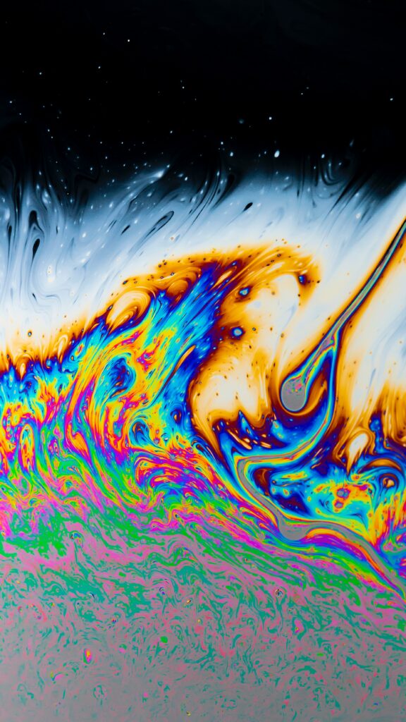 Colorful Abstract Wallpaper: Mesmerizing Swirls & Fluid Design