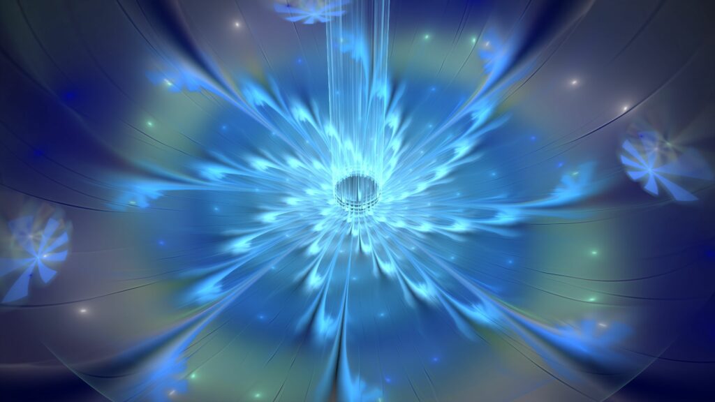 Mesmerizing 3840x2160 Circular Blue Pattern Wallpaper Background