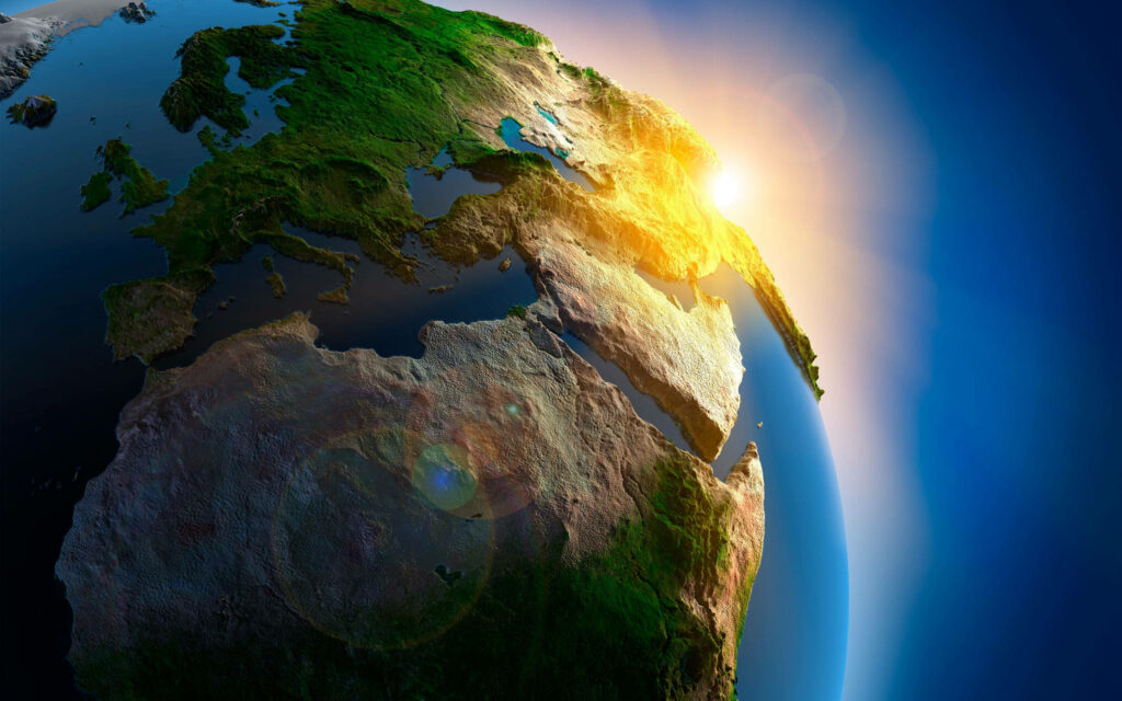 Vibrant 3D Earth Wallpaper: Stunning Android Phone Background