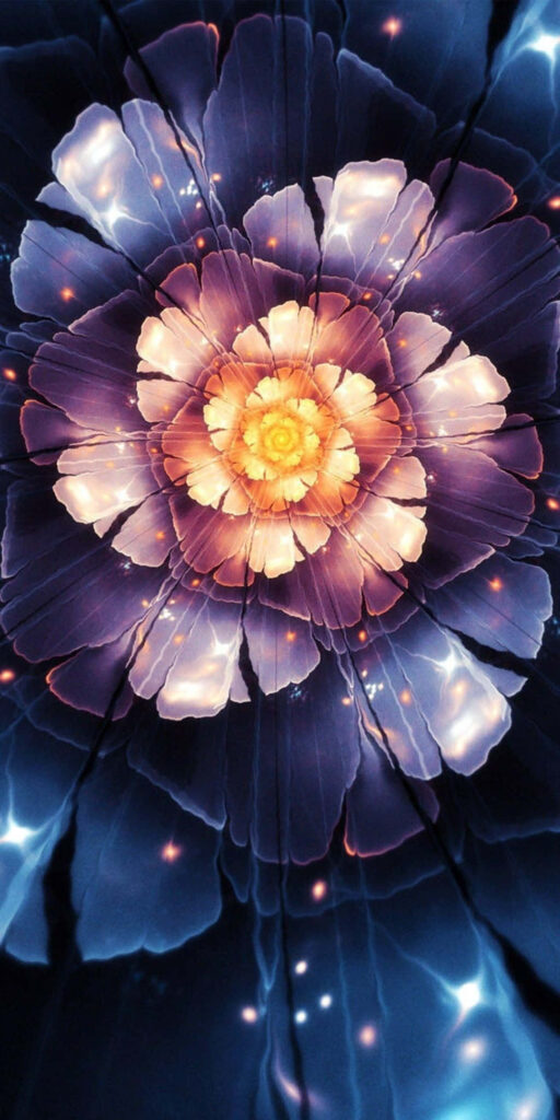 Stunning 3D Flower Wallpaper: Vibrant Colors & Intricate Petal Details
