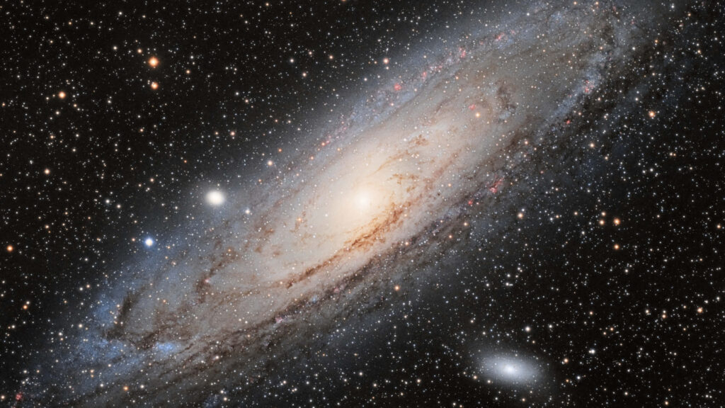 Stunning 3D Galaxy Wallpaper: Vibrant Space Background Art