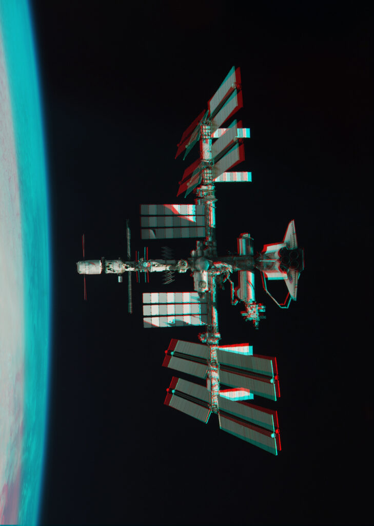 3D Satellite Orbiting Earth: Stunning Space Wallpaper Background