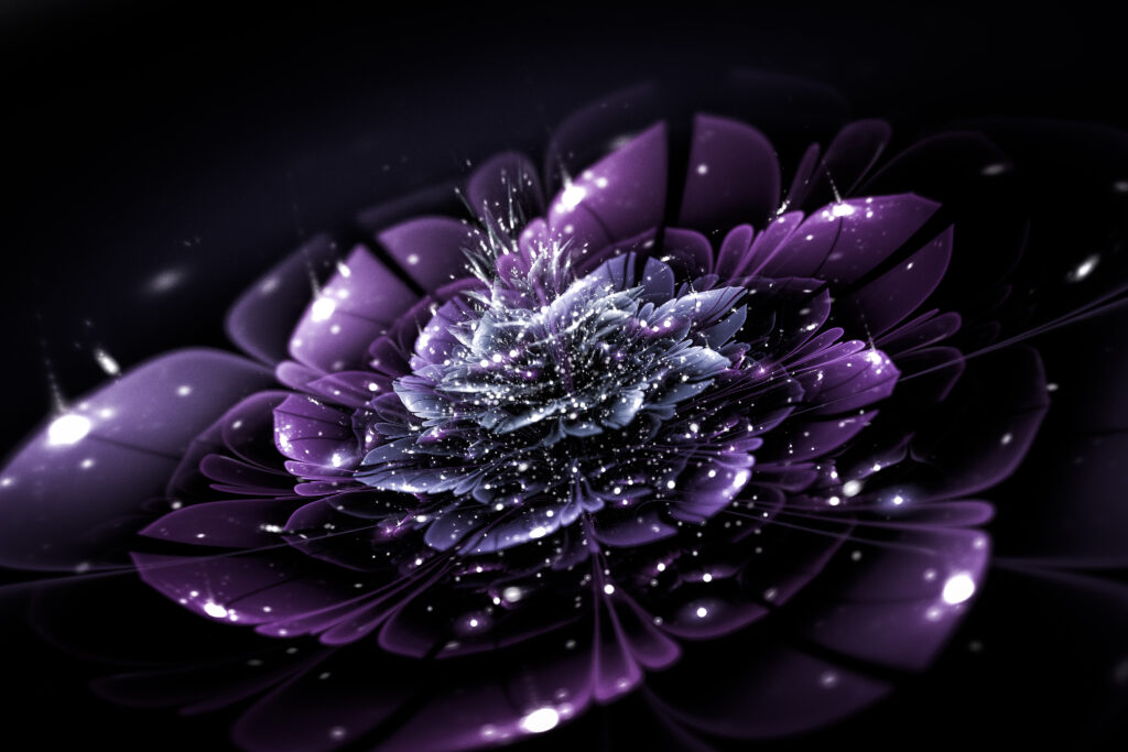 Stunning 4000x2668 Fractal Flower Wallpaper - Ethereal Background