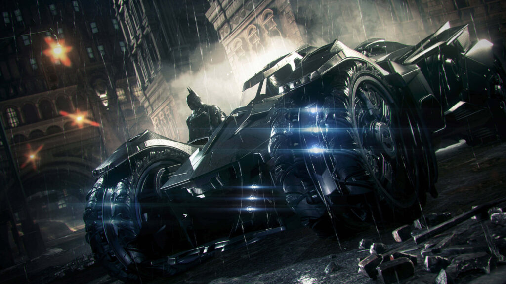 Exquisite 4K Batmobile in All its Glory! Wallpaper