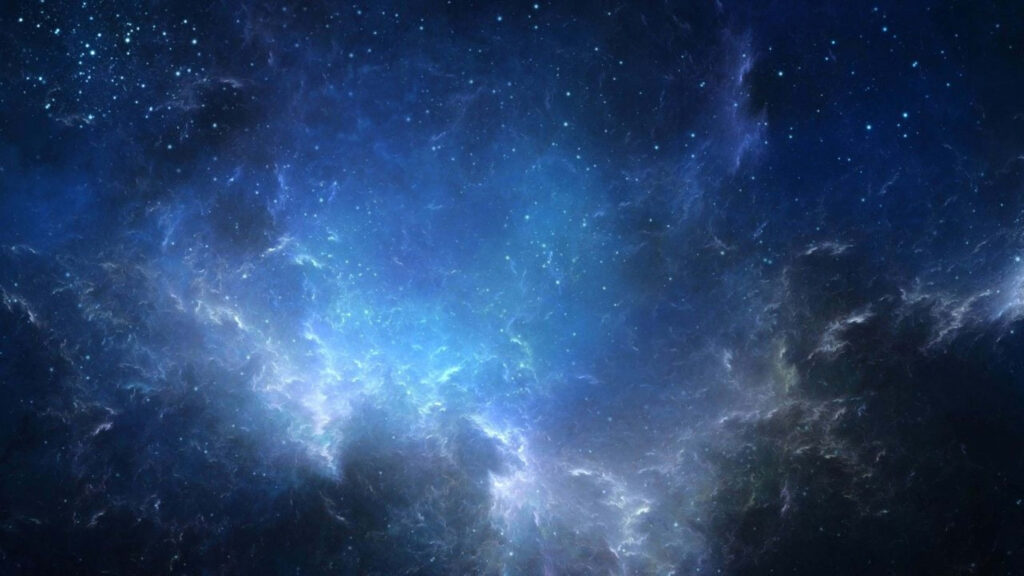 Stunning 4K Blue Nebula Wallpaper: Captivating Cosmic Clouds & Stars