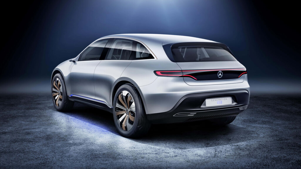 Stunning 4K Mercedes E-Tron Wallpaper – Sleek Electric Design