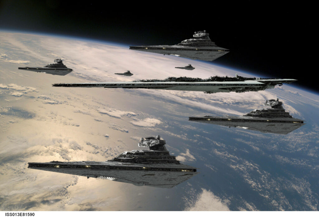Majestic Star Destroyers 4K Wallpaper – Epic Space Battle Background