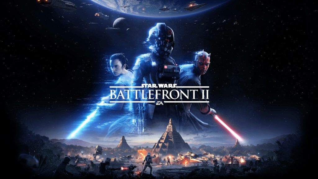 Epic Star Wars Battlefront II 4K Wallpaper - Iconic Characters & Battles