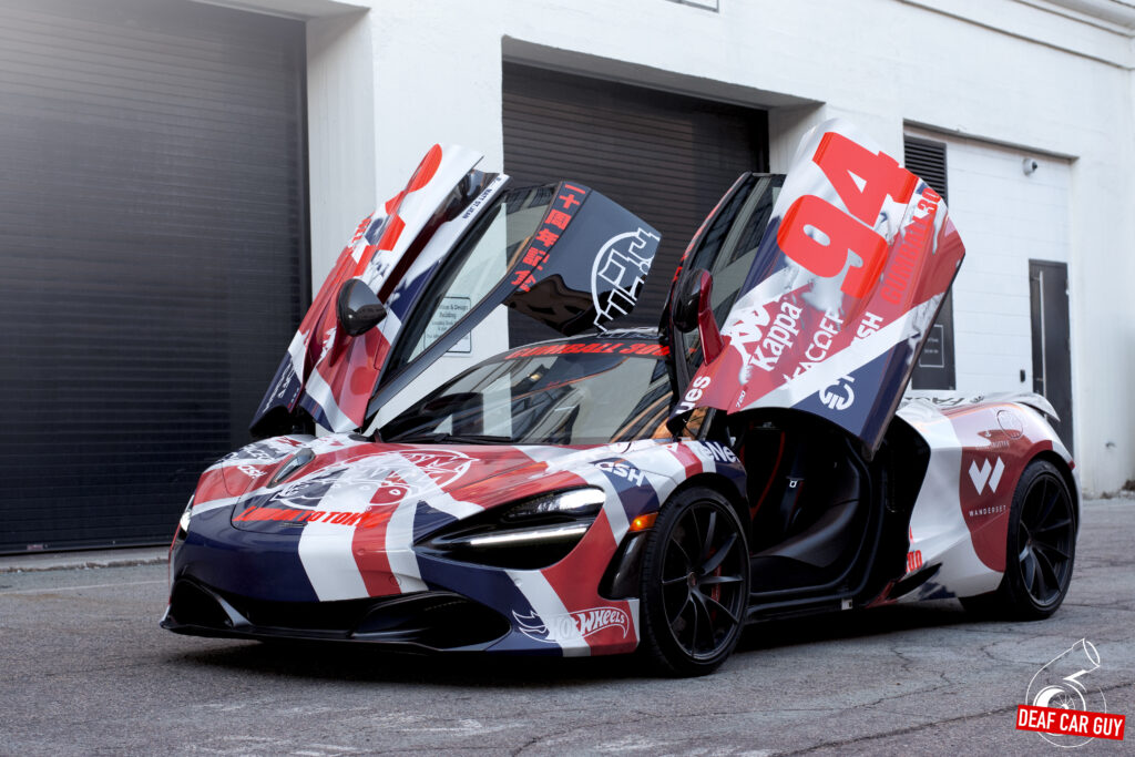 Stunning McLaren 720S Wallpaper: Racing-Inspired Design & Colorful Wrap