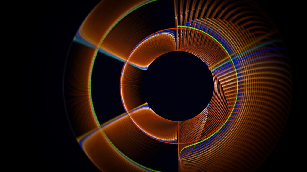 Vibrant Abstract Fractal Wallpaper - 7680x4320 HD Background