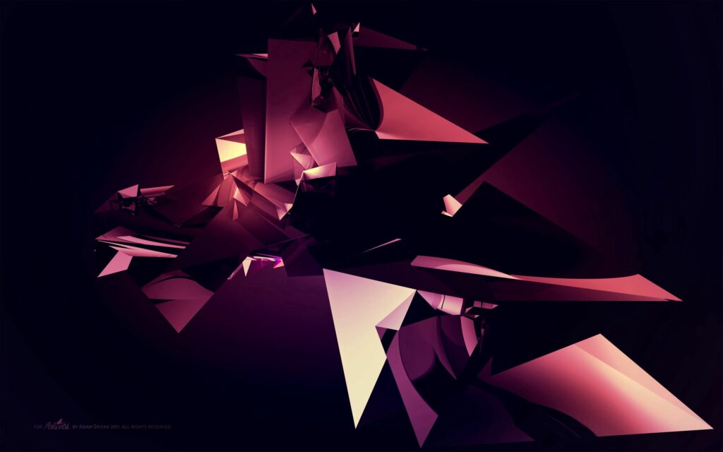 Stunning Abstract Wallpaper: Bold Geometric Shapes & Depth