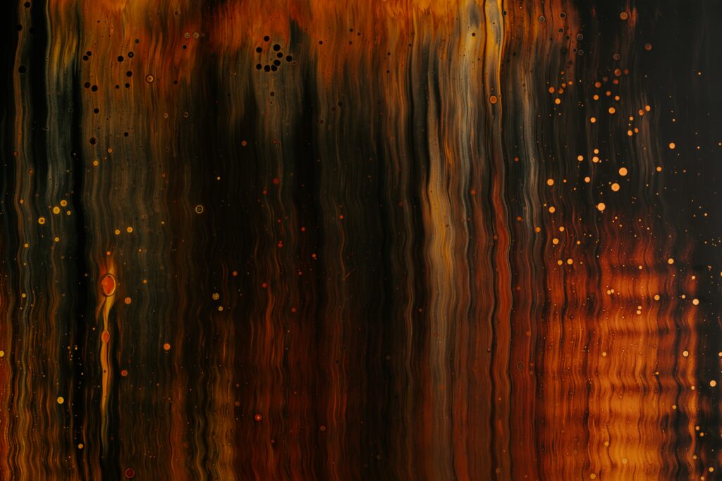 Stunning Abstract Brown Wallpaper with Fluid Patterns & Textures