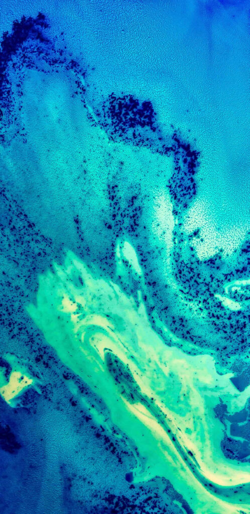 Stunning Aerial Ocean Abstract Wallpaper for Samsung Galaxy Devices