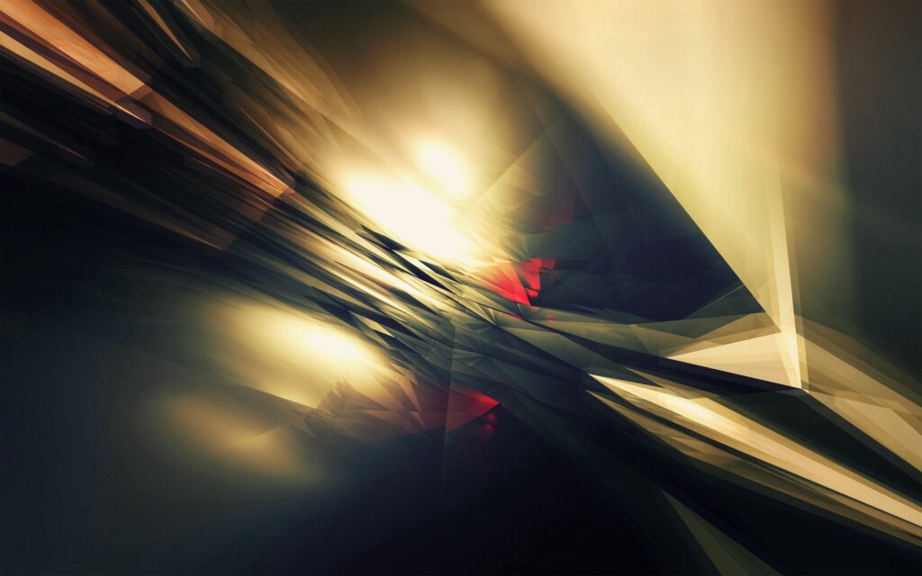 Dynamic Abstract Wallpaper: Radiant Lines & Geometric Shapes, 2560x1600