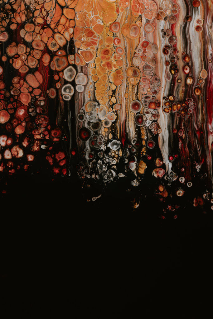 Stunning Liquid Textures Wallpaper: Abstract Earthy Tones Background