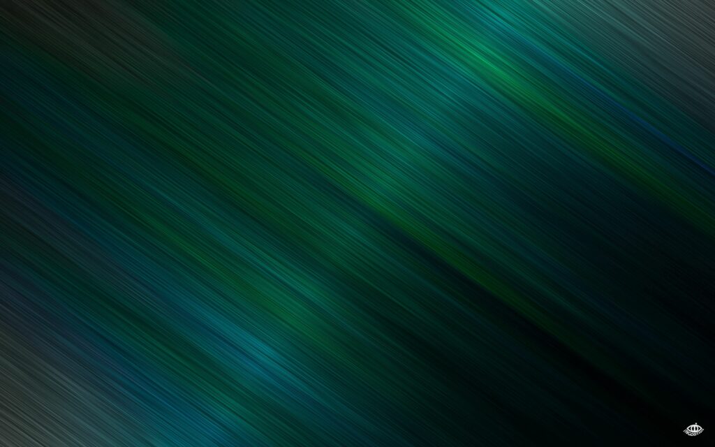 Abstract Green and Blue Striped Wallpaper - Textured Metallic Background