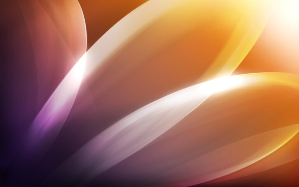 Stunning Abstract Petal Wallpaper - Deep Purples to Warm Yellows