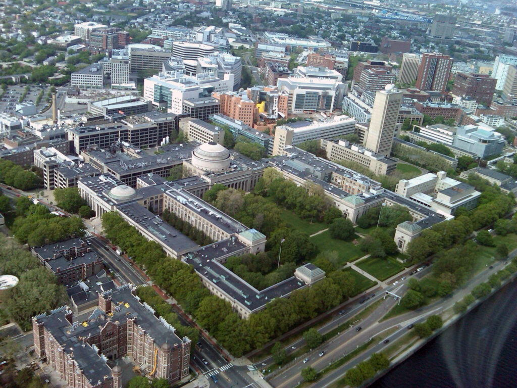 Stunning Aerial MIT Wallpaper: Iconic Campus & Urban Landscape
