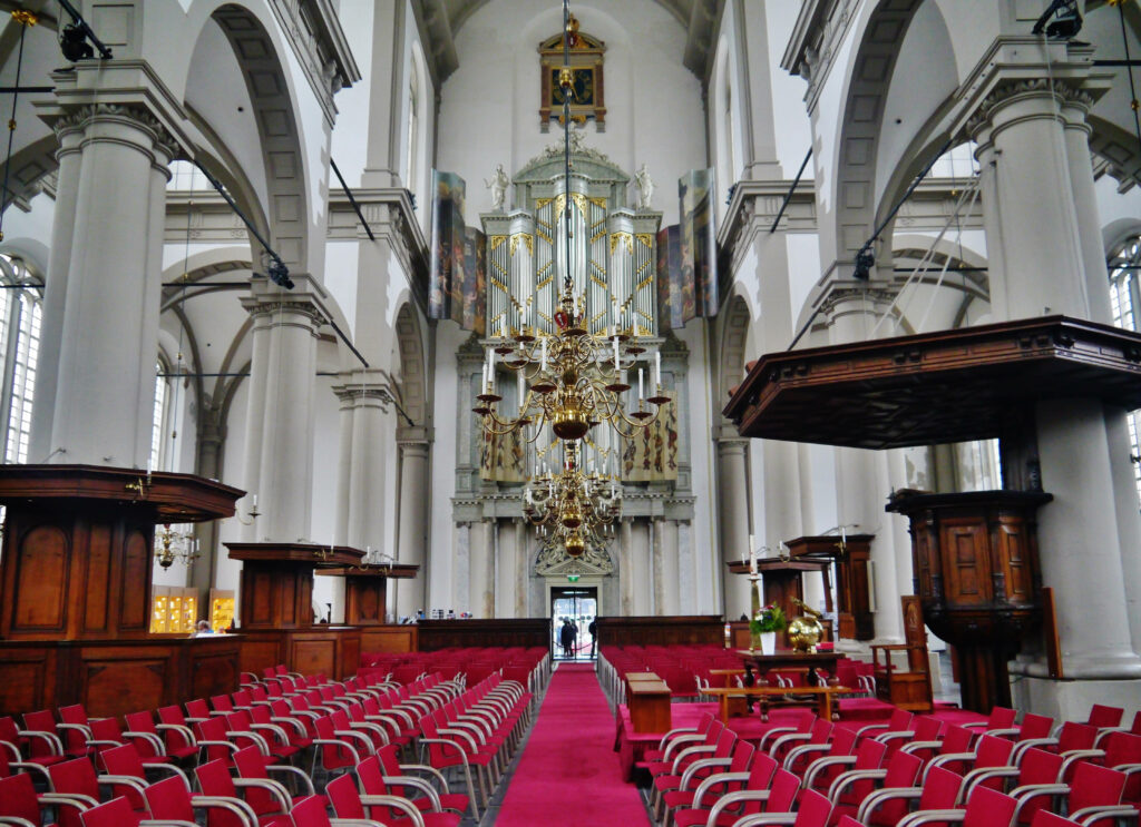 Stunning Amsterdam Westerkerk Wallpaper: Grand Design & Serene Ambiance