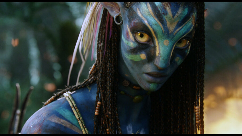 Vibrant Avatar Character HD Wallpaper with Lush Background