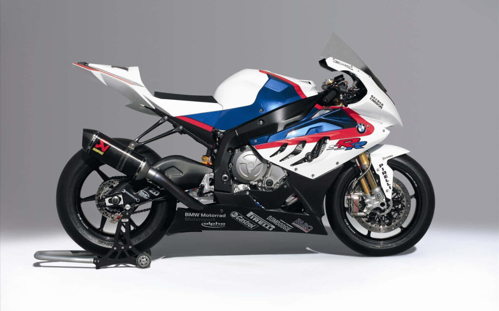 Stunning BMW S1000RR Wallpaper: High-Performance Superbike Background